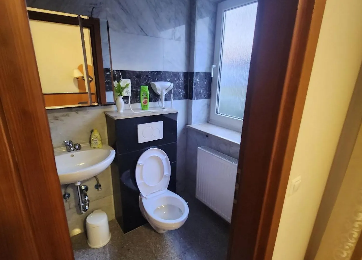 Pension Einzellzimmer Mit Extra Bad Zimmer 25 纽伦堡 公寓